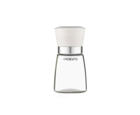 Млинок для солі та перцю Ardesto Gemini, 180мл, скло, пластик, прозорий, бежевий