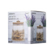 Банка для зберігання Ardesto Fresh Vintage, 650мл, скло, бамбук, прозорий