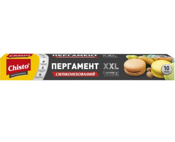 Пергамент для випікання 10м*380мм (Силіконізований), Chisto