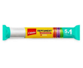 Пергамент для випікання 5+1м (Силіконізований), Chisto