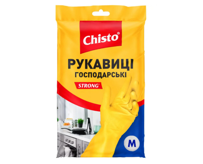 Рукавички латексні р.M 1 пара, Chisto
