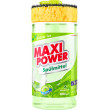 Засіб д/миття посуду 1л Зелений чай, MAXI POWER
