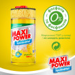 Засіб д/миття посуду 1л Лимон, MAXI POWER