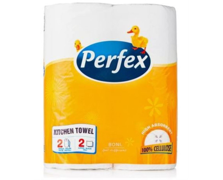 Рушник Perfex паперовий 2шар 2шт