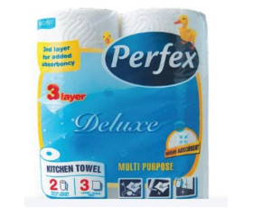 Рушник паперовий Perfex Deluxe 3шар 2шт