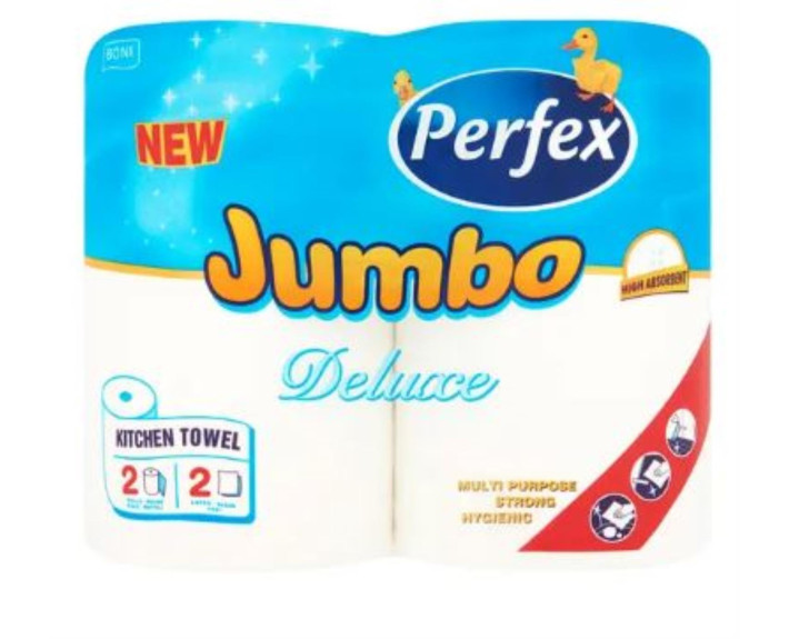 Рушник паперовий Perfex Deluxe Jumbo 2шар 2шт