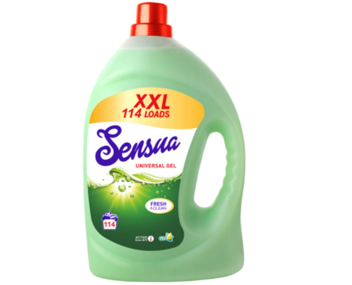 Засіб для прання 4л всіх типів тканин та кольорів UNIVERSAL GEL Sensua