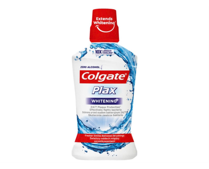 Ополіскувач для рот.порожн.500мл відбілювання , Colgate Plax