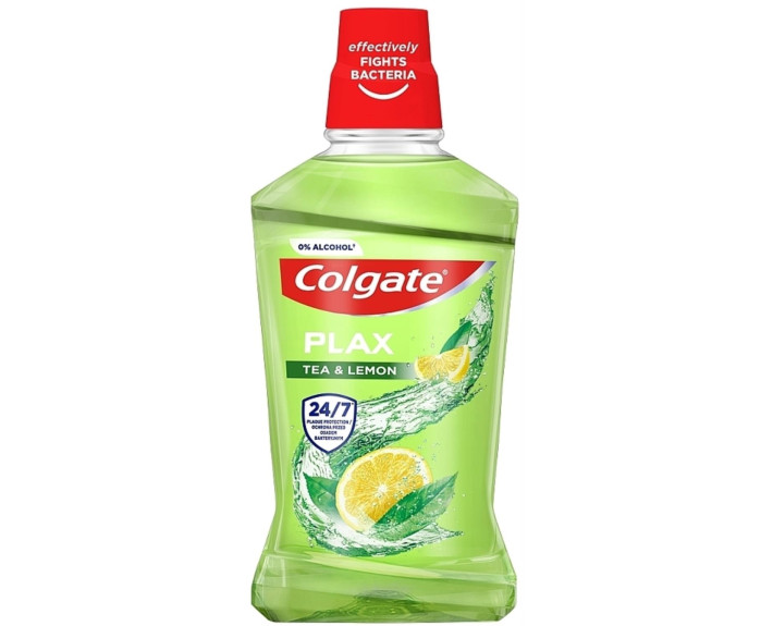 Ополіскувач для рот.порожн.500мл чай + лимон, Colgate Plax
