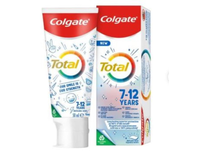Зубна паста 50мл Total kids 7-12 років, Colgate