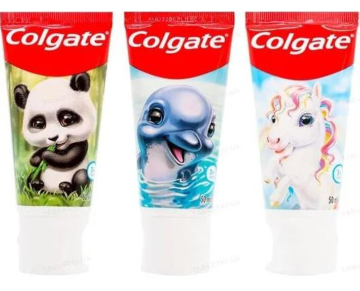 Зубна паста 50мл дитяча від 3-х років, Colgate