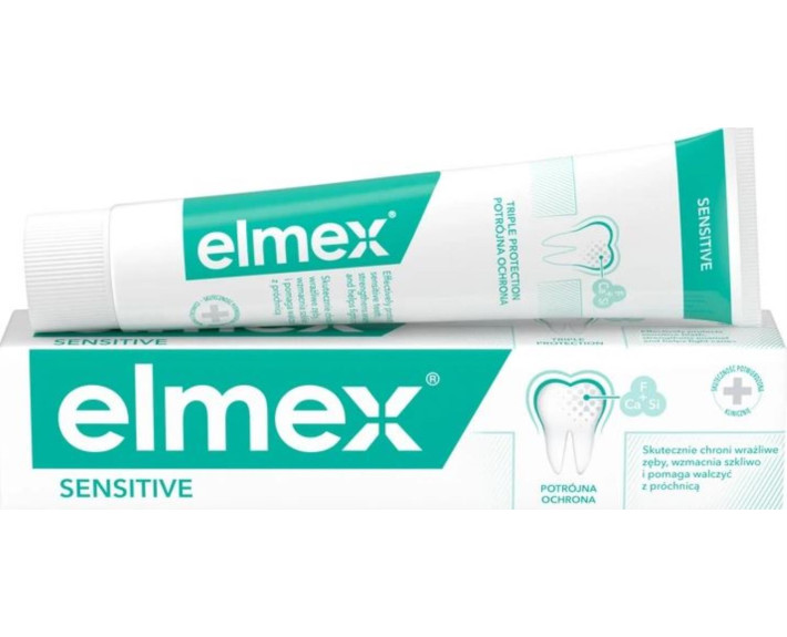 Зубная паста 75мл Elmex Сенситив Плюс, Colgate