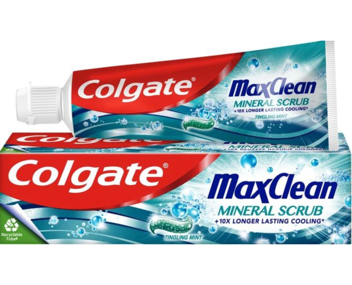 Зубна паста 75мл Max Clean Mineral Scrub, Colgate