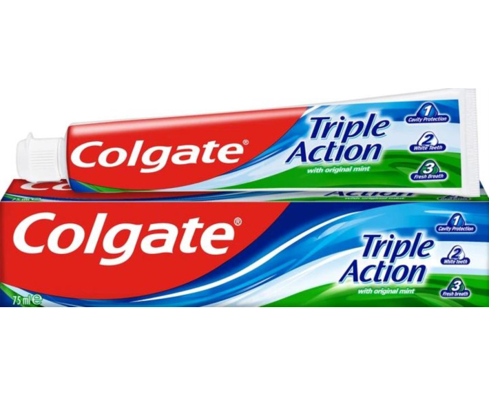 Зубная паста 75мл Тройное действие, Colgate