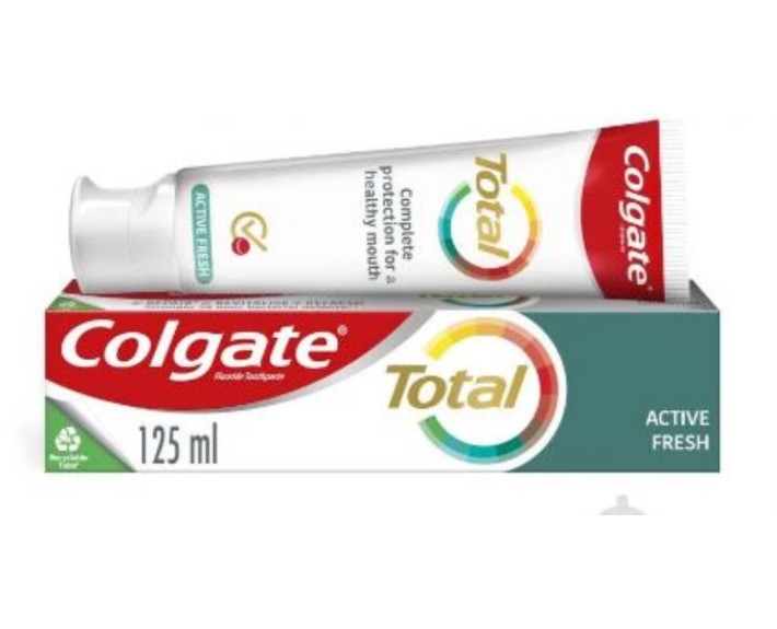 Зубна паста Тотал 12 125мл Ектів фреш, Colgate
