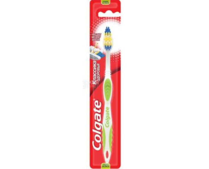 Зубная щетка Классика Здоровья, Colgate