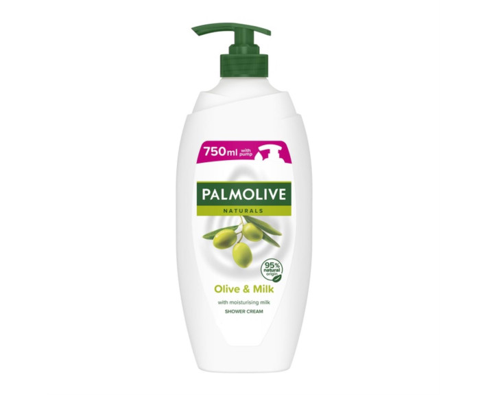 Гель для душу 750мл Натурель Оливкове молочко, шт Palmolive