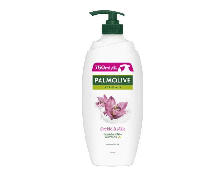Гель для душу 750мл Натурель Орхідея та Молочко, шт Palmolive