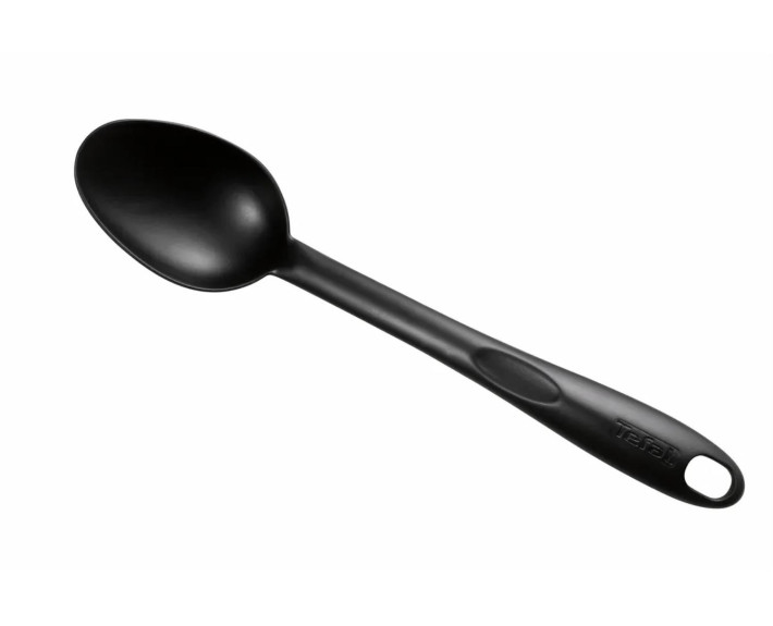 Ложка кухонна Tefal Bienvenue, пластик, чорний