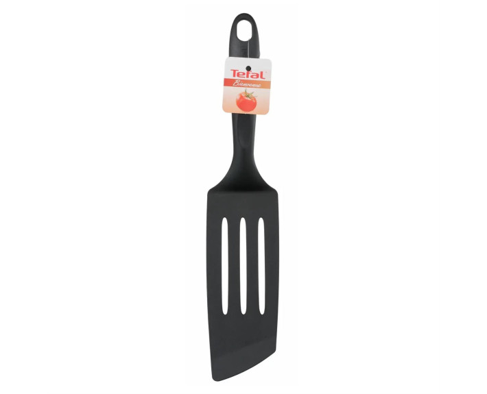 Лопатка кухонна Tefal Bienvenue, кутова, пластик, чорний