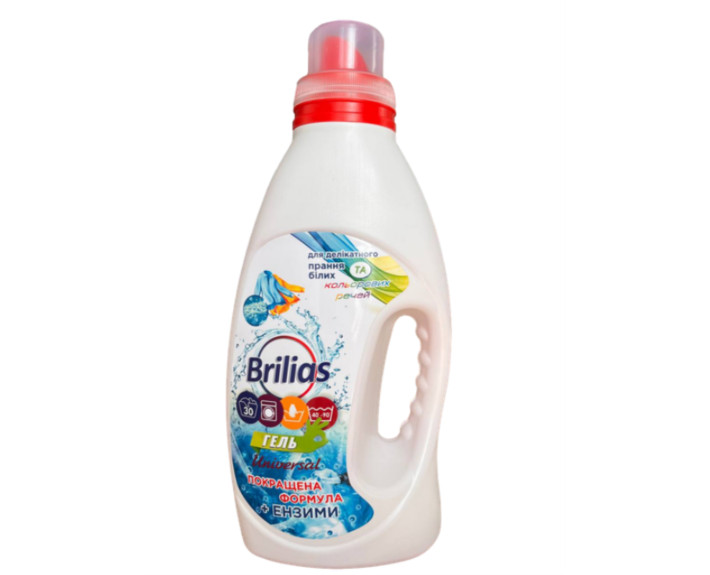 Гель для прання, 1,5 кг, Україна Brilias Universal