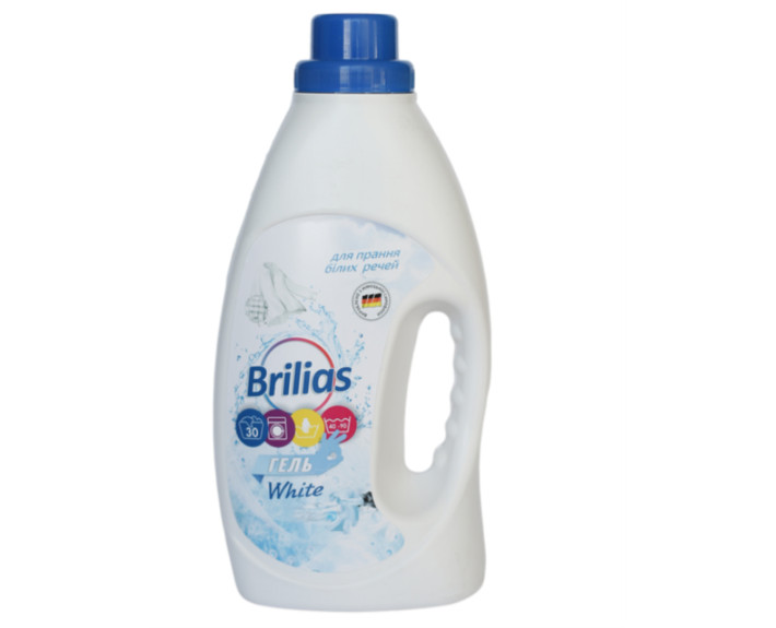 Гель для прання, 1,5 кг, Україна Brilias White