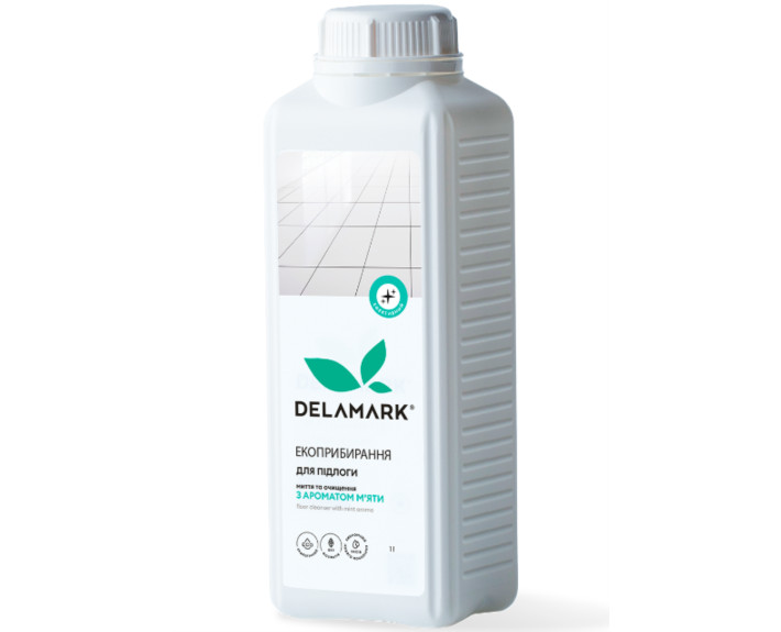 Засіб для миття підлоги з ароматом м'яти, 1л Delamark