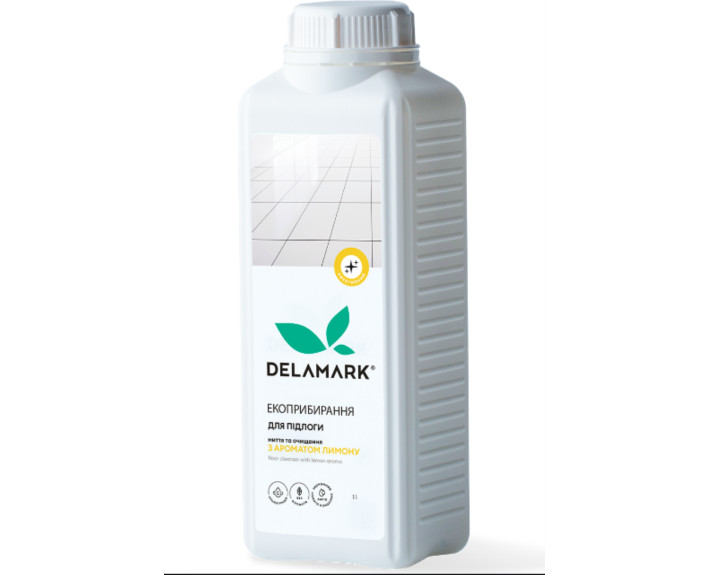 Средство для мытья пола с ароматом лимона, 1л Delamark