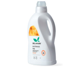 Гель для прання безфосфатний концентрат Color 2л Delamark