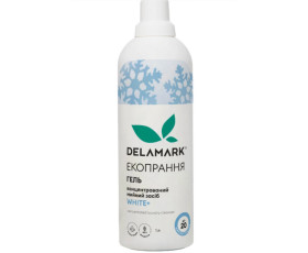 Засіб для прання Рідкий безфосфатний концентрат White 1л Delamark