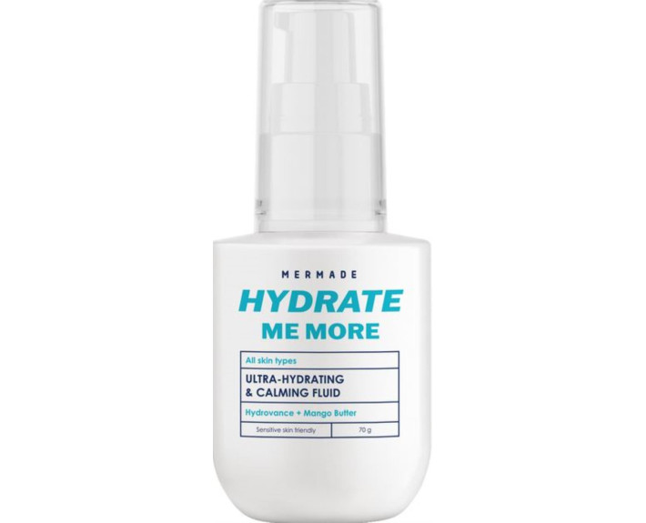 Крем-флюїд Ультразволожуючий для обличчя Hydrovance & Mango Butter 70 г MERMADE
