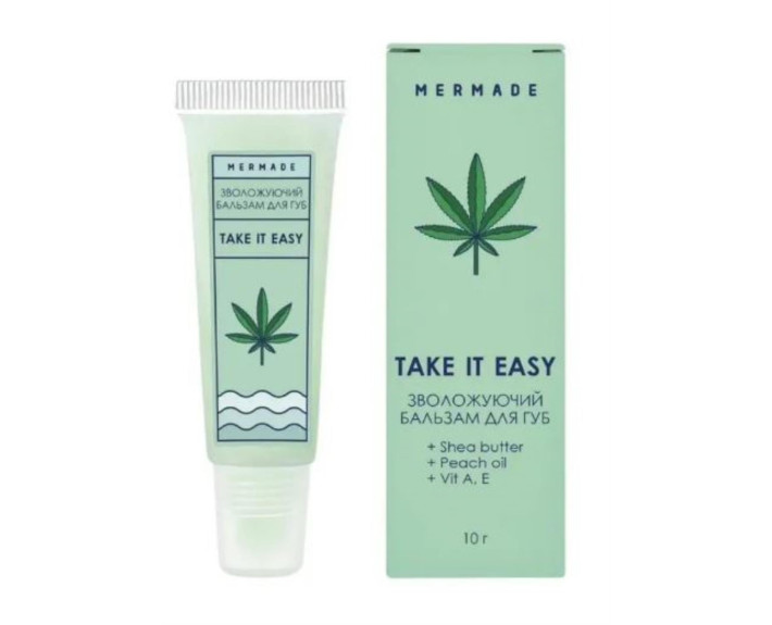 Бальзам зволожуючий для губ  Take It Easy 10 мл MERMADE