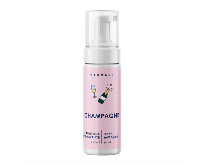Пінка для душу Champagne 150 мл MERMADE