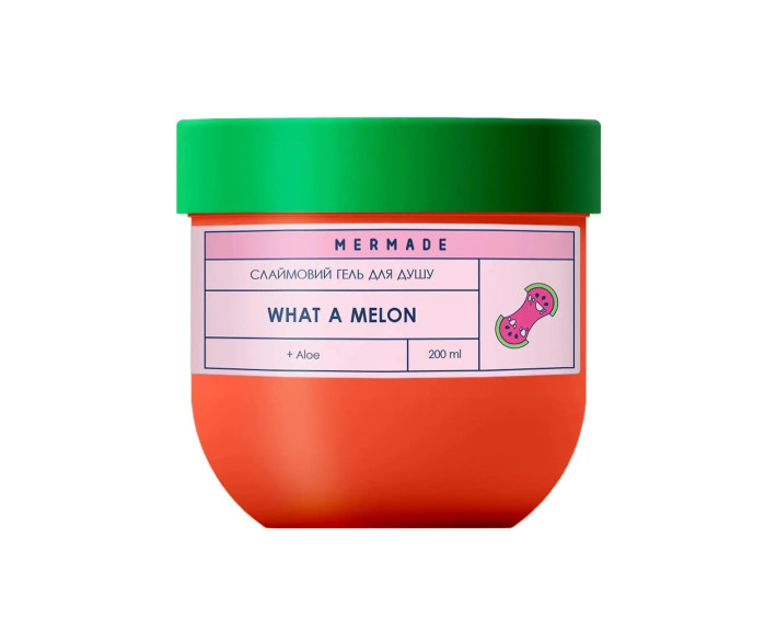 Слайм гель для душа What A Melon 200мл MERMADE