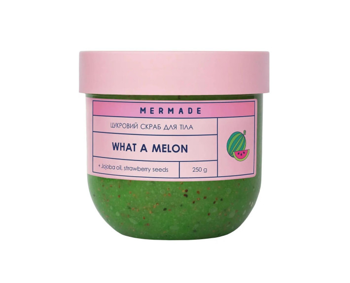 Скраб  цукровий для тіла What a Melon 250мл MERMADE