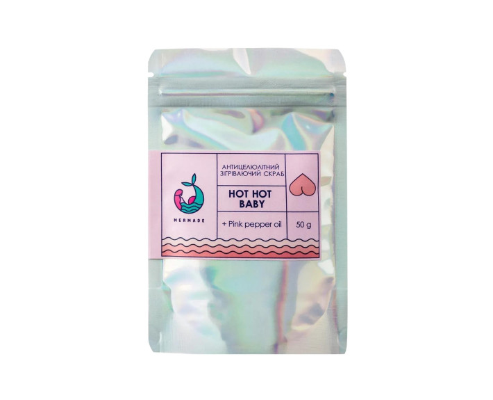Скраб Антицелюлітний зігріваючий Hot Hot Baby 50г MERMADE