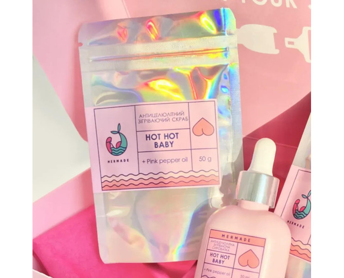 Скраб Антицелюлітний зігріваючий Hot Hot Baby 50г MERMADE