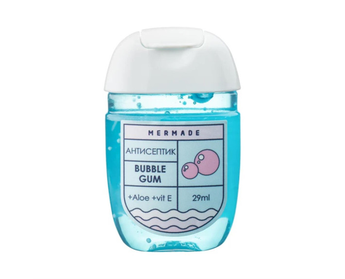 Антисептик для рук Bubble Gum 29мл MERMADE