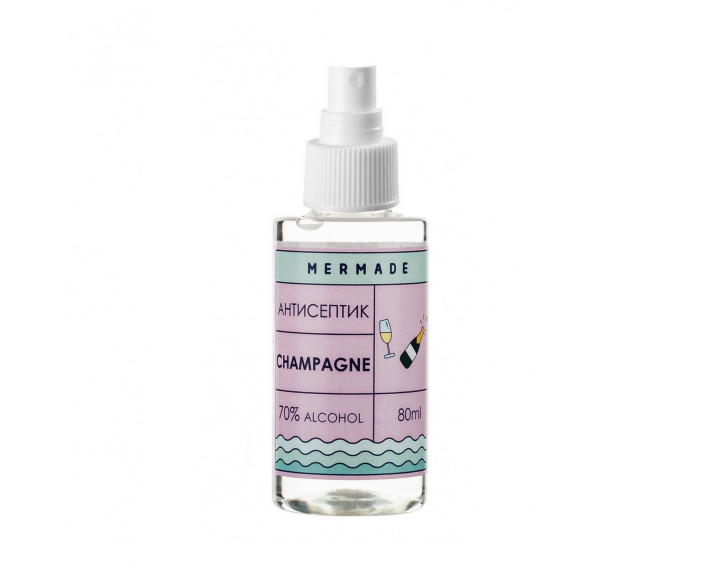 Антисептик-спрей для рук Champagne 80мл MERMADE