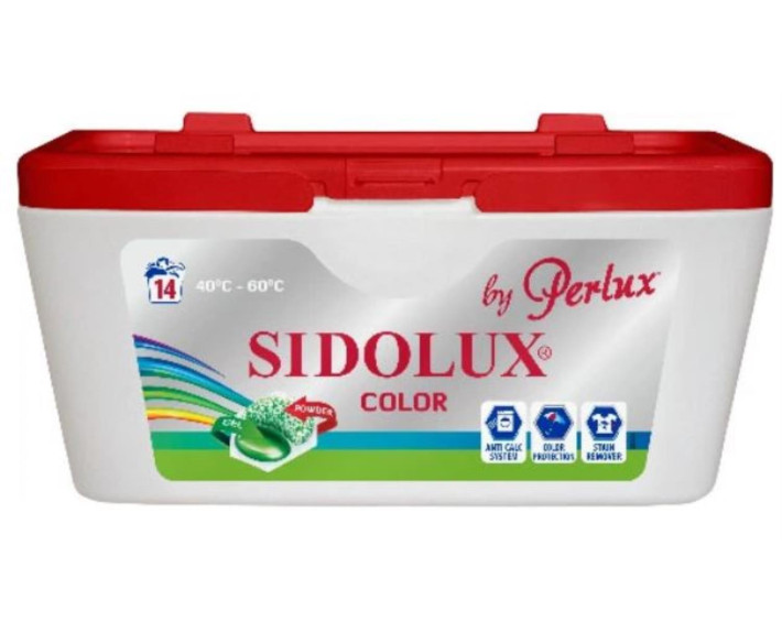 Капсули для прання COLOR 14шт Sidolux by Perlux