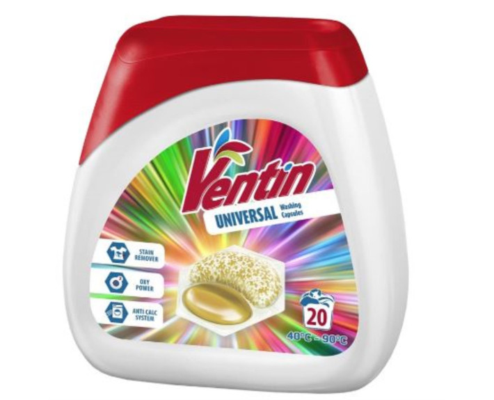 Капсули для прання Universal 20шт Ventin