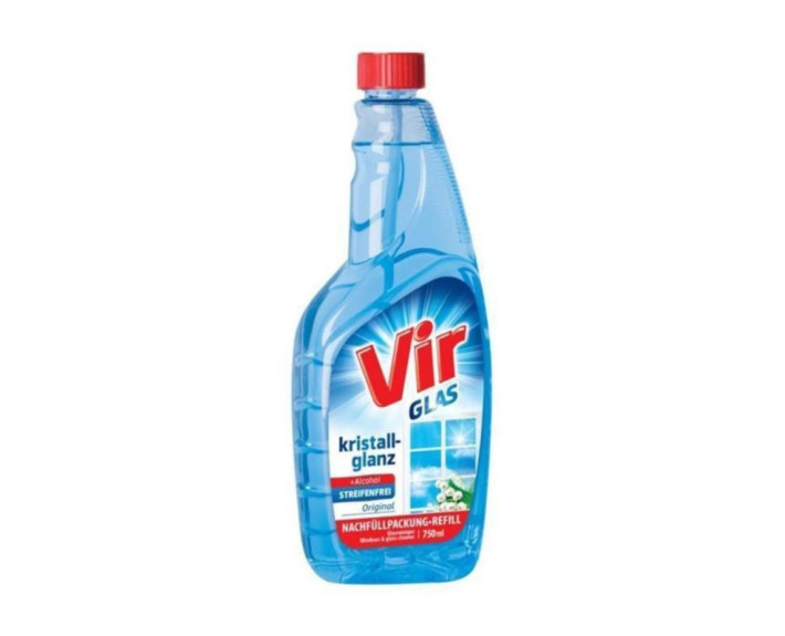 Засіб для миття скла (запаска) 750 мл (blue) VIR