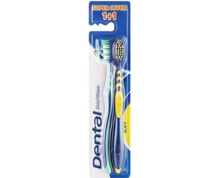 Зубна щітка TOTAL CLEAN 1 шт (м'яка), DENTAL