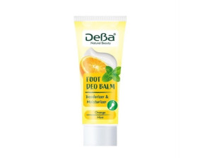 Бальзам для ніг цитрус та м'ята 75мл DeBa Natural Beauty