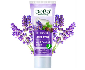 Крем для ніг лаванда та сосна 75мл DeBa Natural Beauty