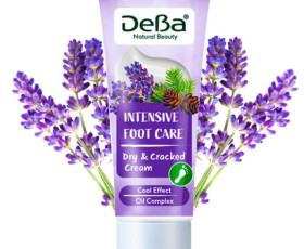 Крем для ніг лаванда та сосна 75мл DeBa Natural Beauty