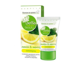 Бальзам для ніг освіжаючий лимон та м'ят 75мл, DeBa Natural Beauty
