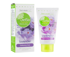 Крем для ніг пом'якшуючий лаванда 75мл DeBa Natural Beauty