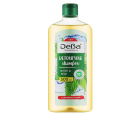 Шампунь кропива та екстр. м'яти.500 мл, DeBa Natural Beauty