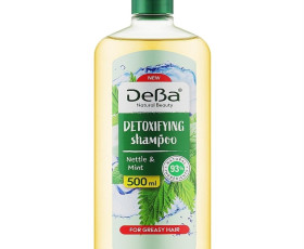 Шампунь кропива та екстр. м'яти.500 мл, DeBa Natural Beauty